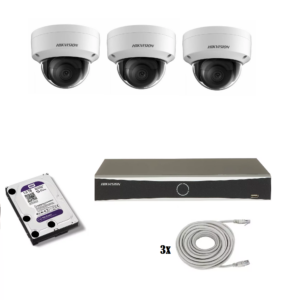 3 x DS-2CD2143G2-I beveiligingscamera's