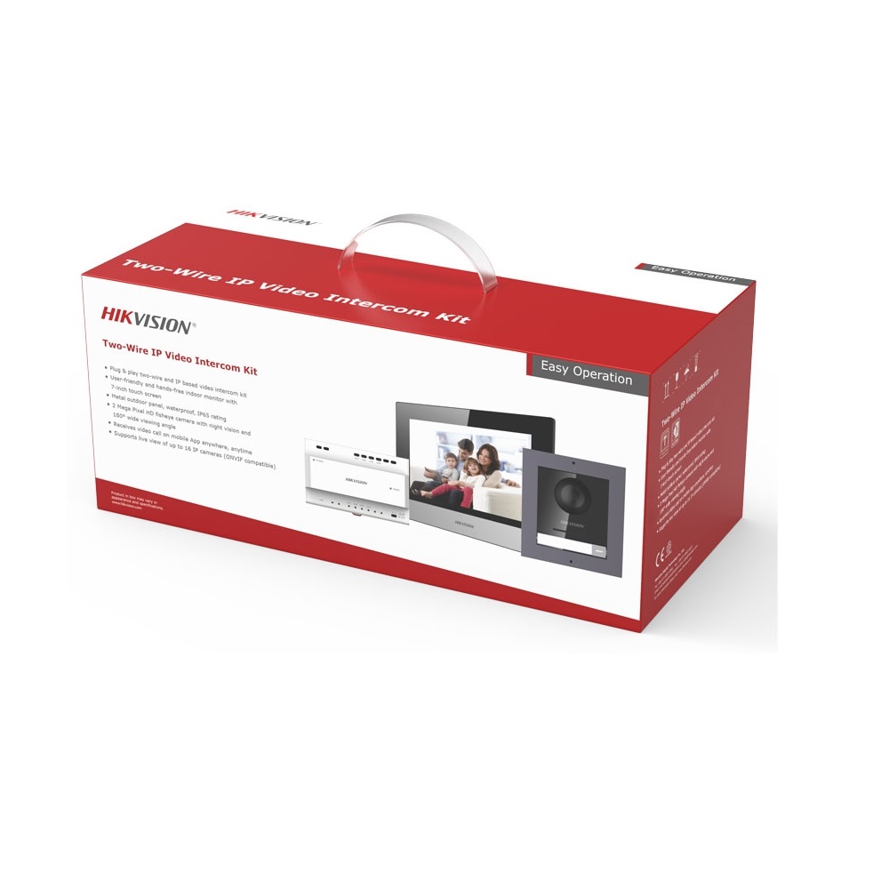 Hikvision DS-KIS702Y digitale IP-video-intercomkit - Afbeelding 3