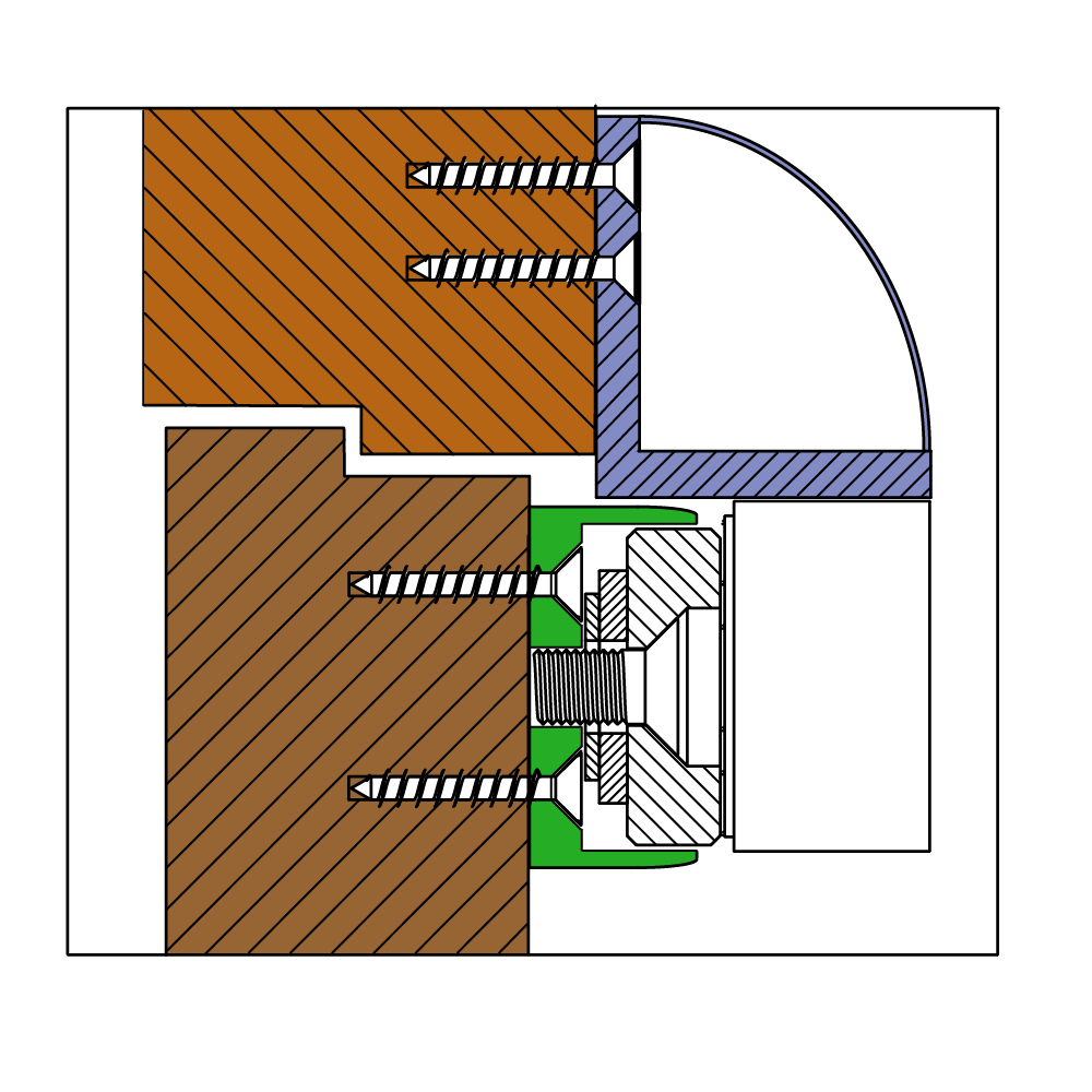 YLI KM-280IN ankerplaatbevestigingsplaat - Afbeelding 4