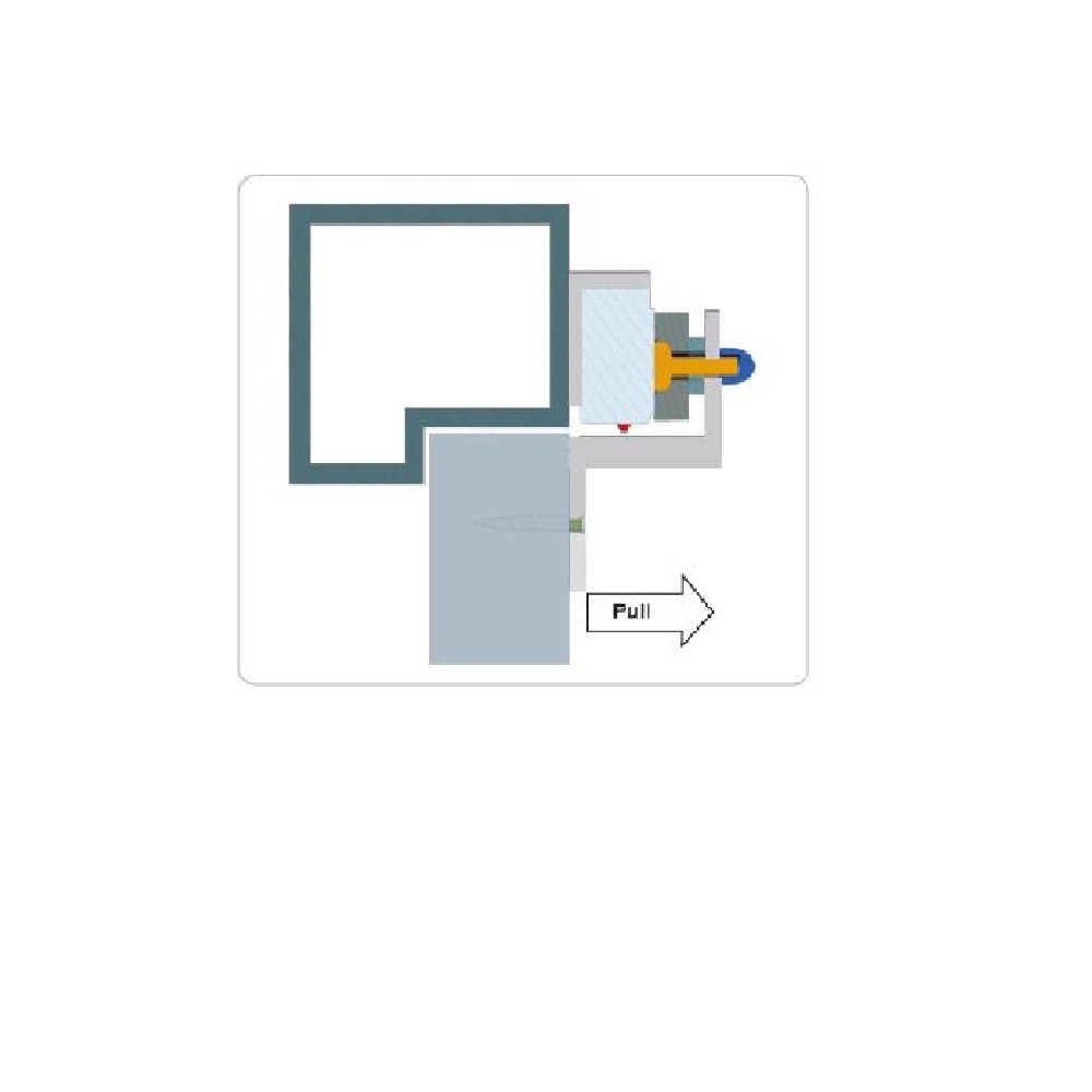 YLI KM-500NDZL verstelbare montage Z en L profiel beugel - Afbeelding 5