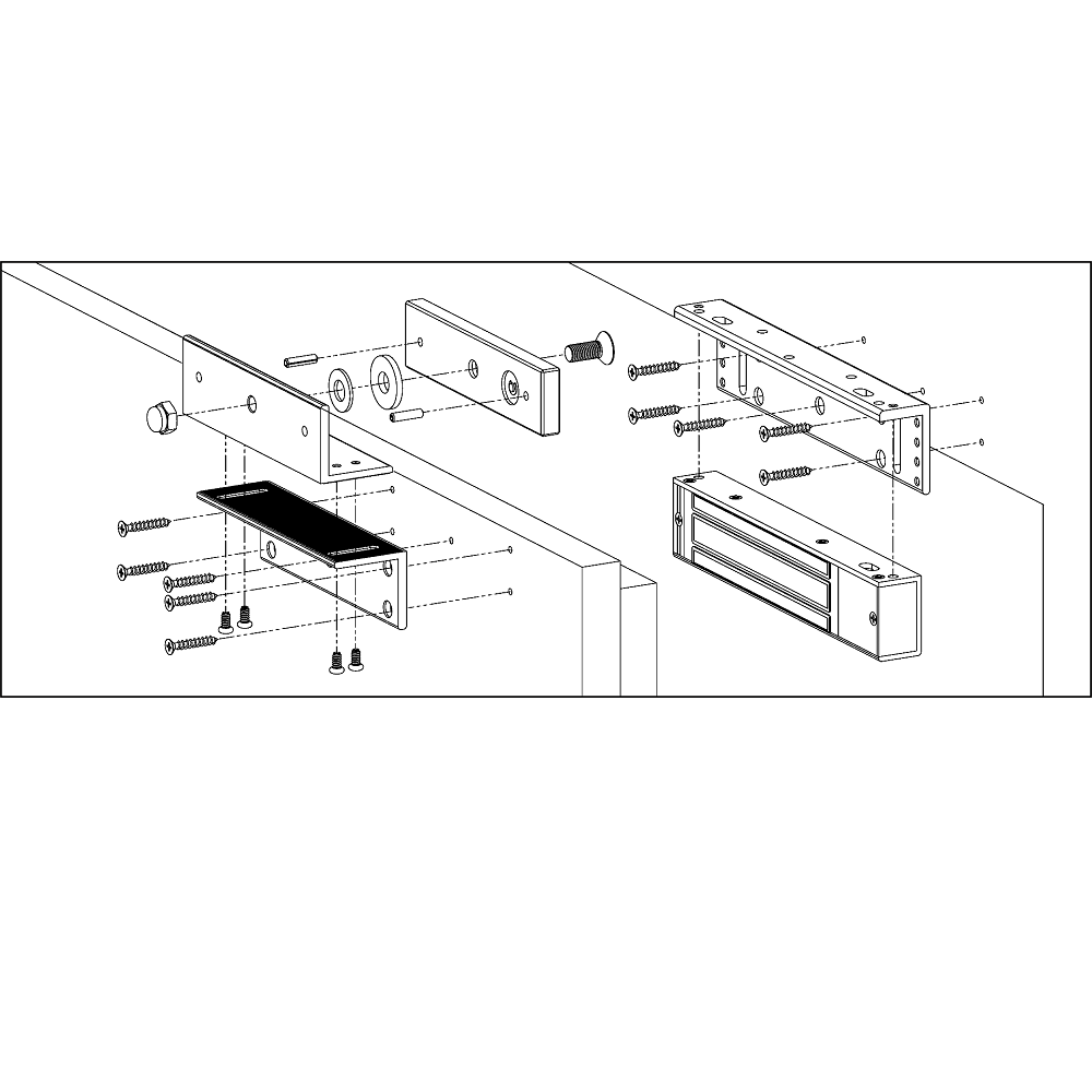 YLI KM-500ZL-W verstelbare montage Z profiel beugel - Afbeelding 5