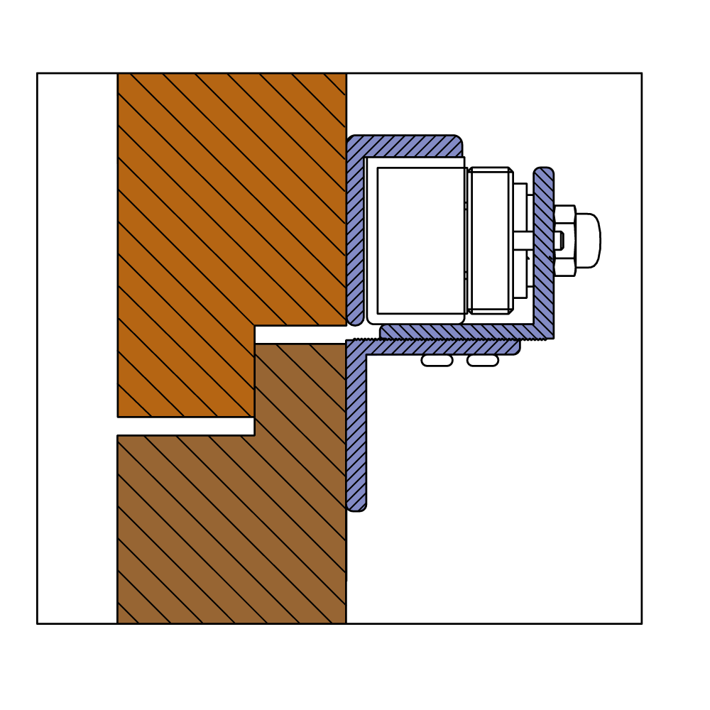 YLI KM-500ZL-W verstelbare montage Z profiel beugel - Afbeelding 6