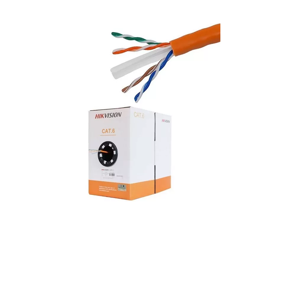 Hikvision DS-1LN6-UU UTP CAT 6 PVC kabel per meter - Afbeelding 2