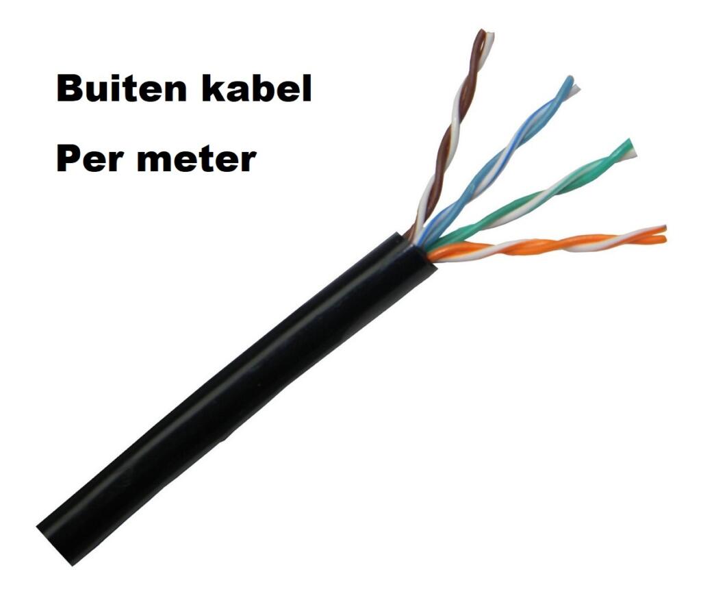 Hikvision DS-1LN5EO-UU/E per meter CAT5E UTP-netwerkkabel - Afbeelding 2