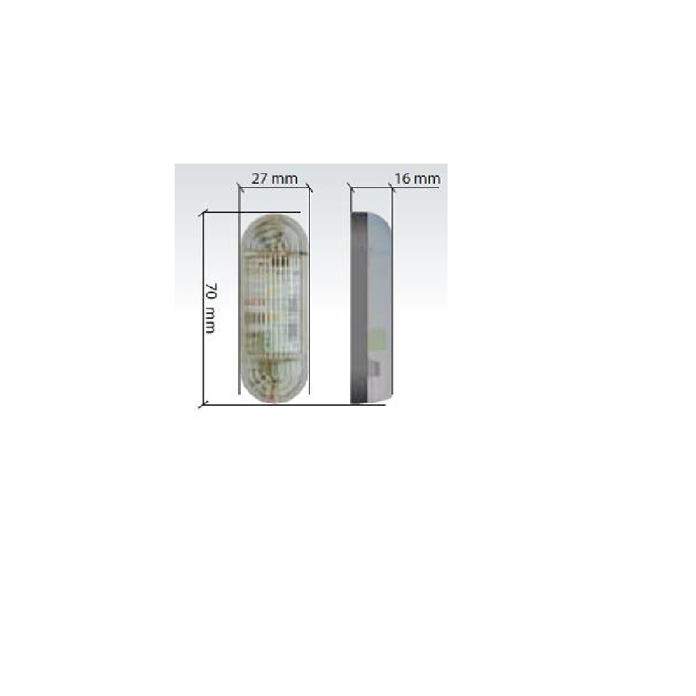 Abexo APE-550 1045 Micro-verkeerslicht 12 | 24 Vdc - Afbeelding 3