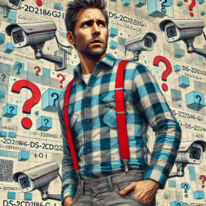 Hikvision camera's modelnamen