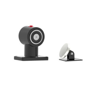 Dorcas RS55 B Deurmagneet – 55kg Houdkracht 24V zwart Vloermontage