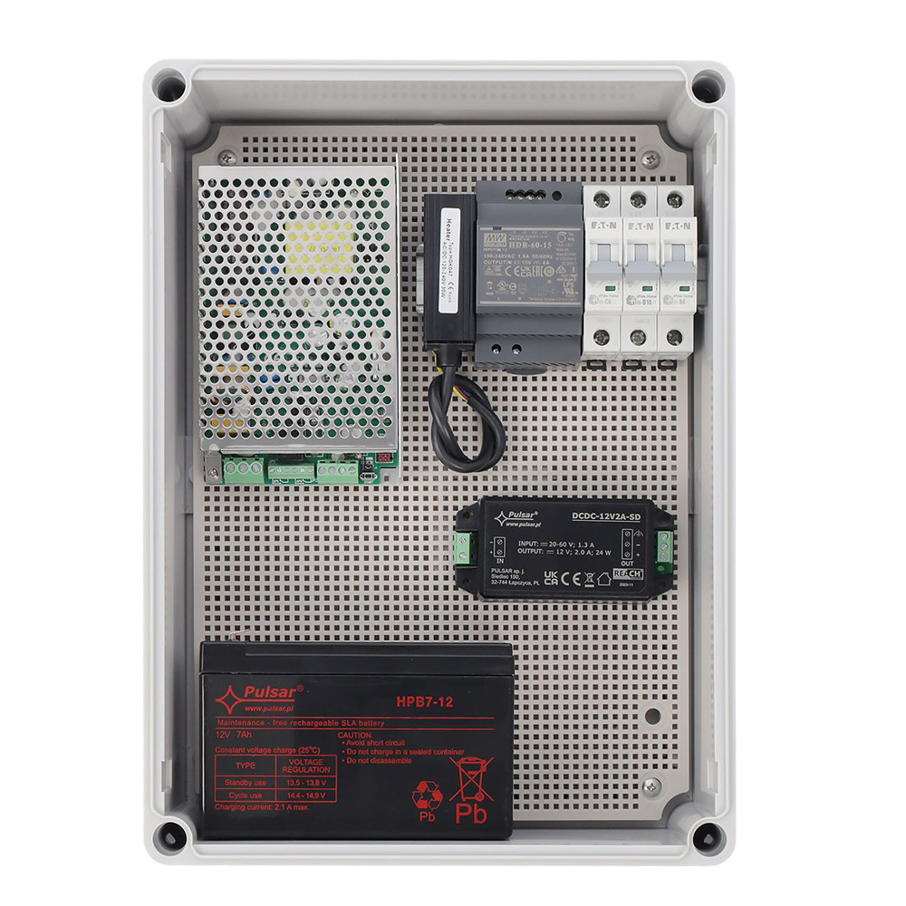 Pulsar AWB382813 Waterdichte ABS-behuizing IP66 - 380x280x130mm - Afbeelding 7