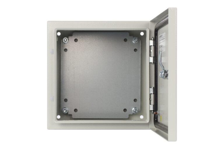 Pulsar AWOH252515 IP66 metalen behuizing met montageplaat (250x250x150)