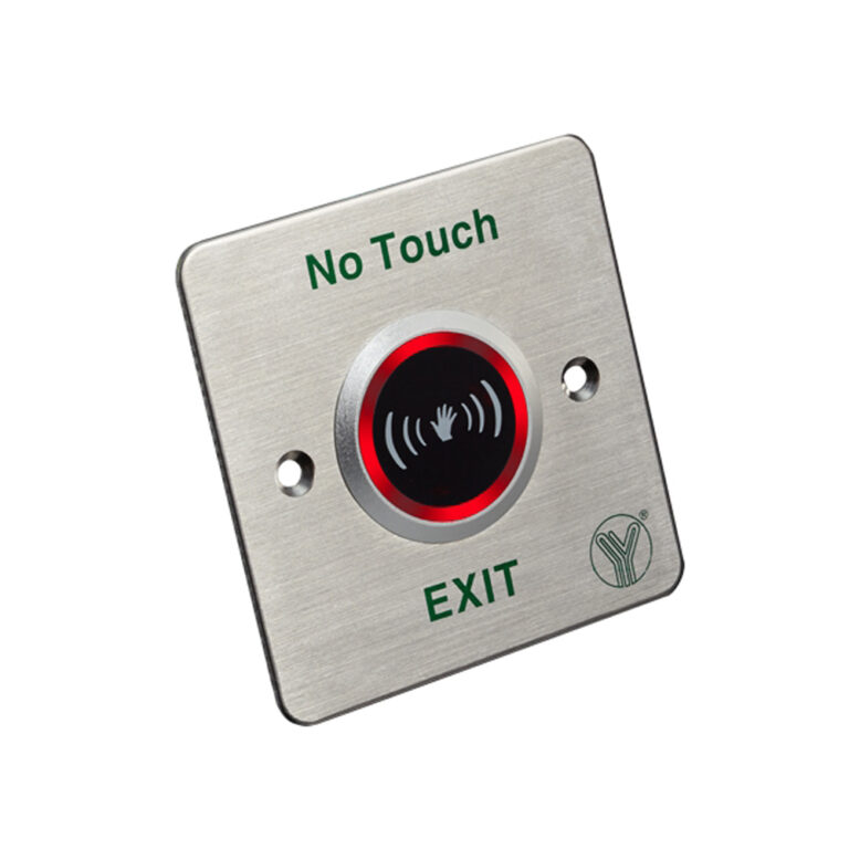 YLI ISK-841C Ir-uitgangsknop – Vlak, Aanraakloos, Roestvrij Staal