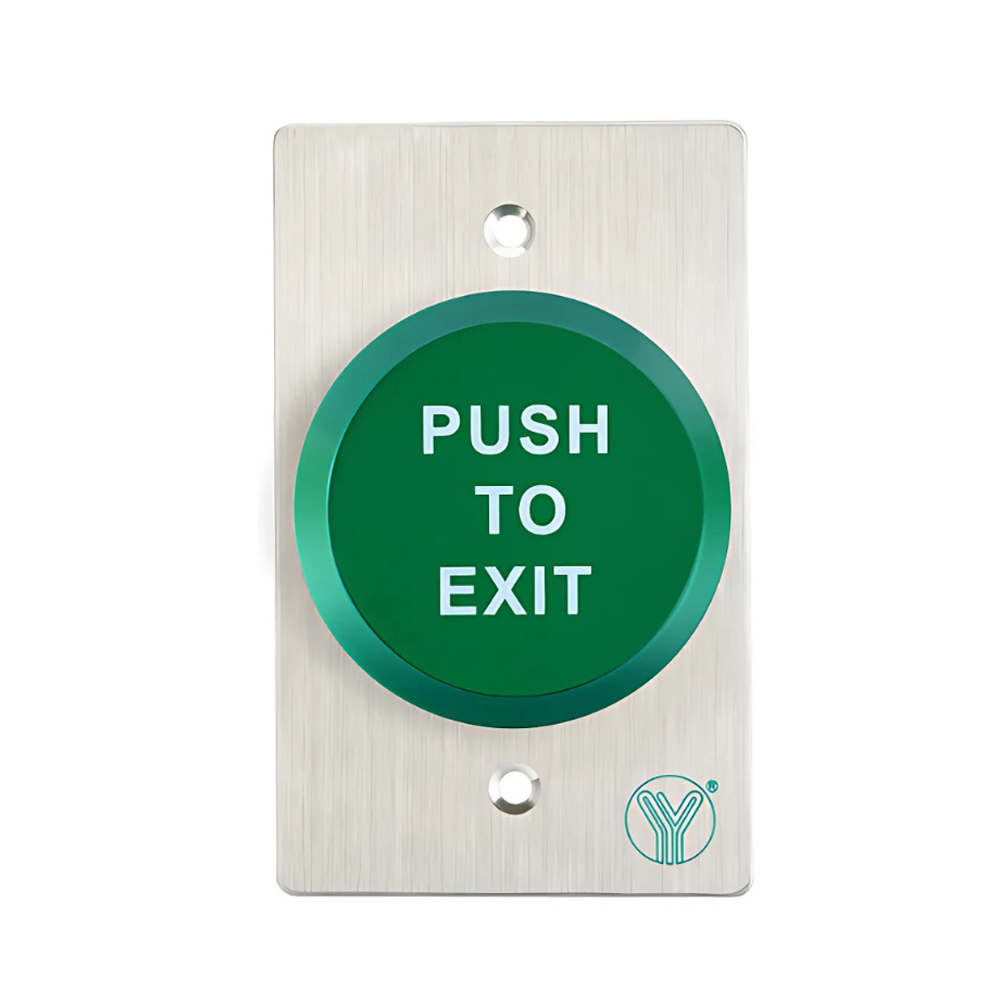 Yli PBK-819B+MBB RVS-uitgangsknop - Inbouw en opbouw