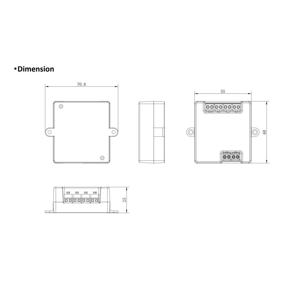 Hikvision DS-KAD7061EY 2-Wire HD Distributor