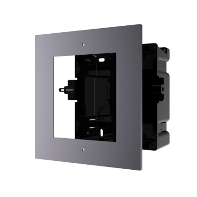 Hikvision DS-KD-ACF1/S Roestvrijstalen Coverplaat & 1-Module Montager Frame