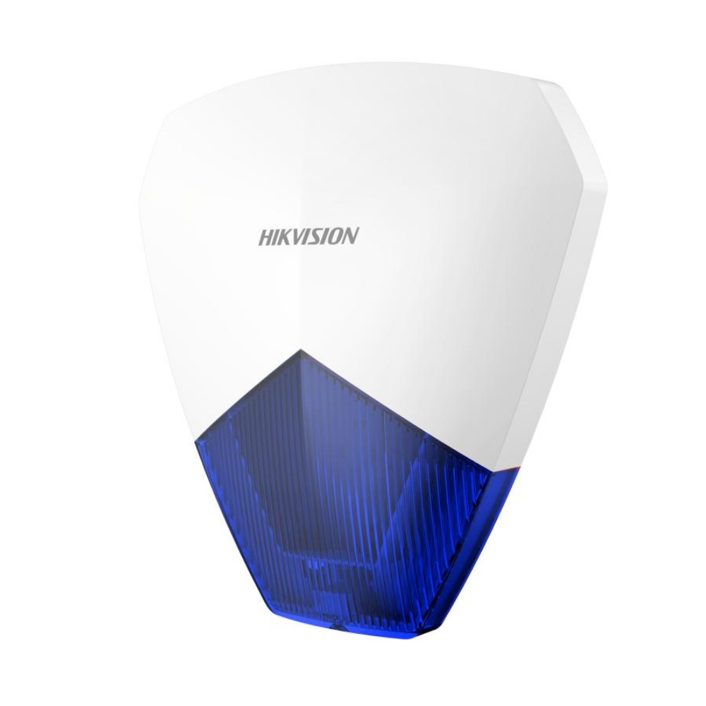 Hikvision DS-PS1-B Bekabelde Sirene met Blauwe Flits