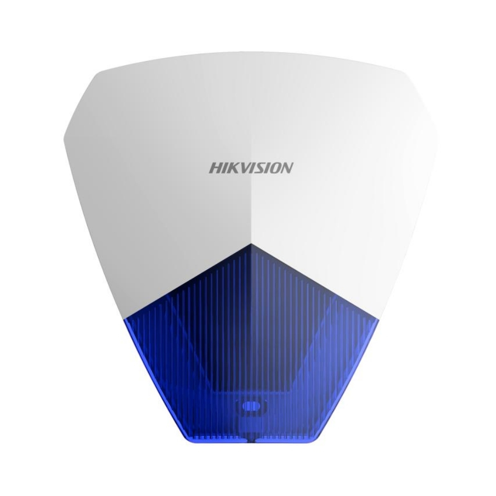Hikvision DS-PS1-B Bekabelde Sirene met Blauwe Flits